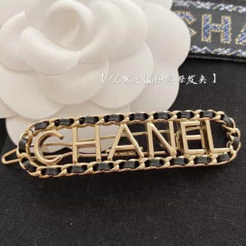 20新款CHANEL香奈儿字母CHANEL发夹发卡