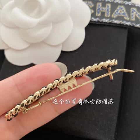 20新款CHANEL香奈儿字母CHANEL发夹发卡