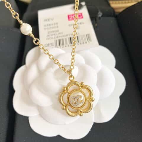 新款 CHANEL香奈儿双c项链