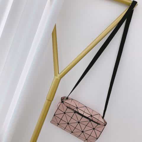 Isseymiyake BaoBao三宅一生Cartons 盒子斜挎包BB66