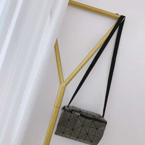 Isseymiyake BaoBao三宅一生Cartons 盒子斜挎包BB66