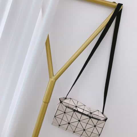 Isseymiyake BaoBao三宅一生Cartons 盒子斜挎包BB66
