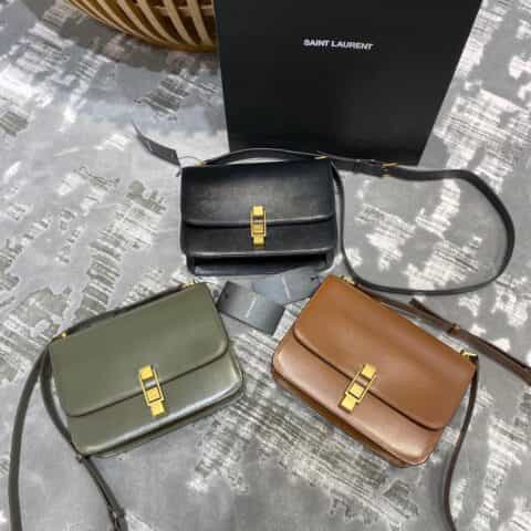 Saint laurent Ysl Carre Satchel Box豆腐包 585060