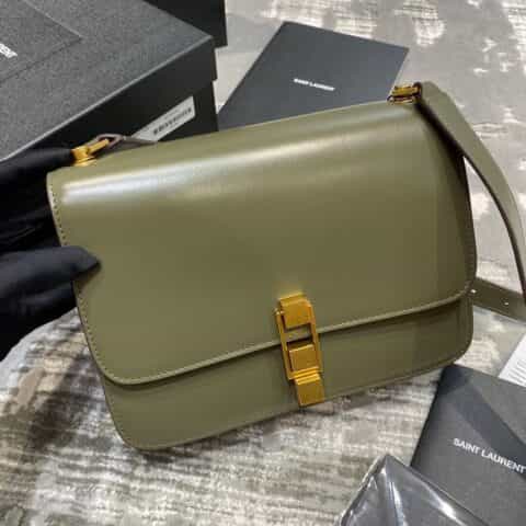 Saint laurent Ysl Carre Satchel Box豆腐包 585060
