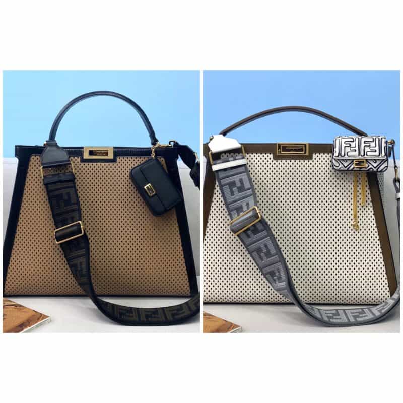 FENDI芬迪Peekaboo X-LITE 镂空款手袋319