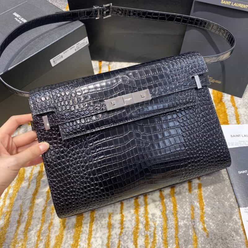 Saint laurent Ysl Manhattan单肩斜挎曼哈顿法棍包 579271