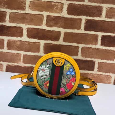 GUCCI古驰Ophidia系列GG花卉迷你背包598661