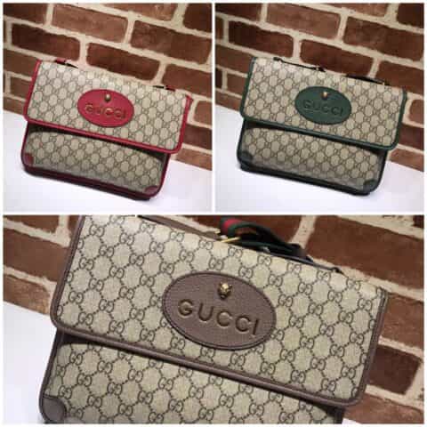 GUCCI古驰高级人造帆布邮差包495654