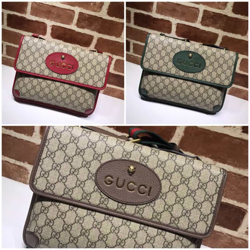 GUCCI古驰高级人造帆布邮差包495654