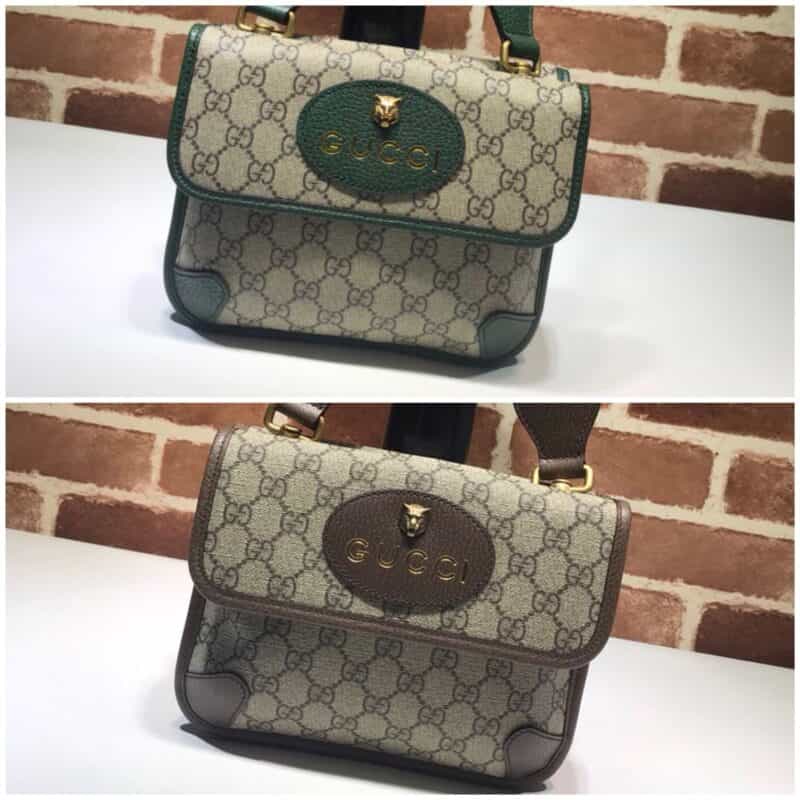 GUCCI古驰高级人造帆布小号邮差包501050