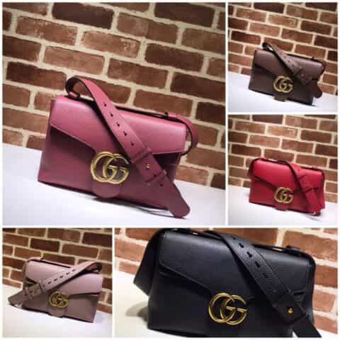 GUCCI古驰女士双G单肩斜挎包401173