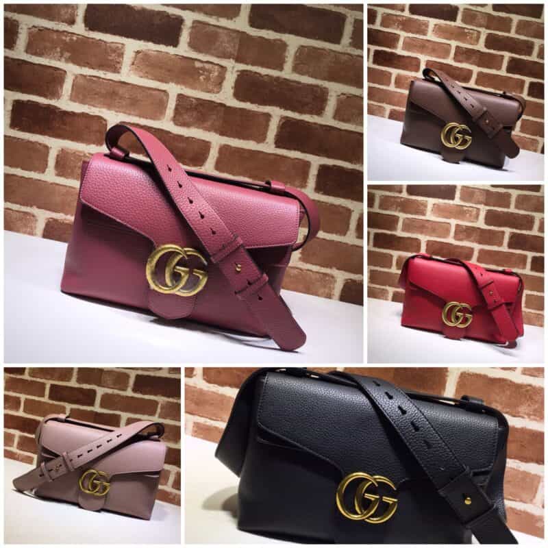 GUCCI古驰女士双G单肩斜挎包401173