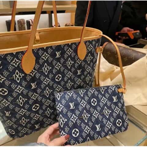 Louis Vuitton LV Since 1854 Neverfull MM 购物袋 M57484