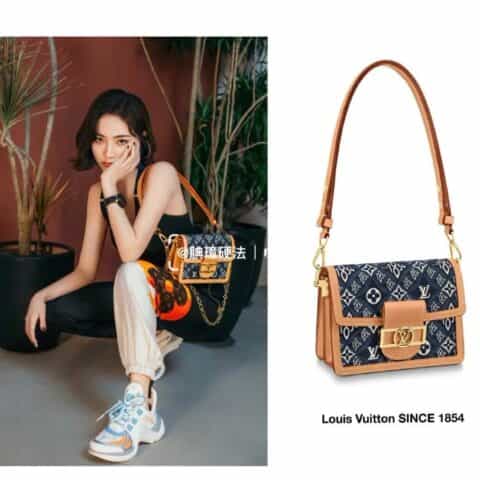 Louis Vuitton LV Borsa Dauphine MM Since 1854 达芙妮 M57499