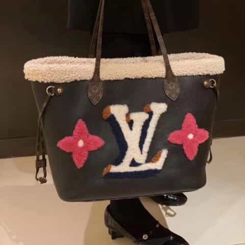 Louis Vuitton LV Neverfull MM 购物袋 M56960