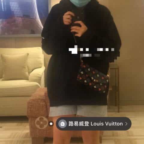 LV Game On Félicie Pochette黑三彩三合一链条包 M80232