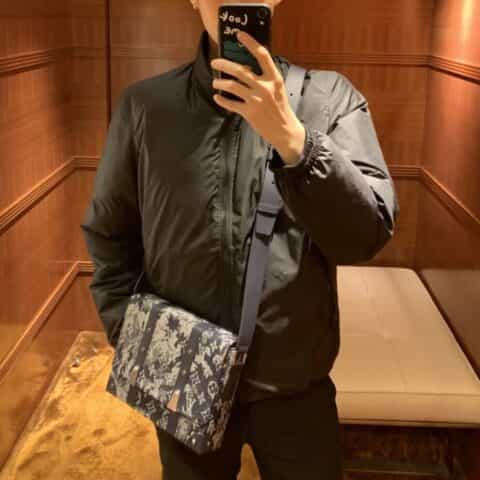Louis Vuitton LV Trunk Messenger 牛仔布邮差包 M57282