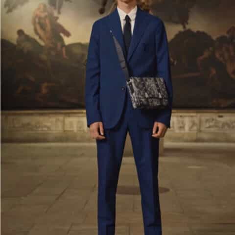 Louis Vuitton LV Trunk Messenger 牛仔布邮差包 M57282
