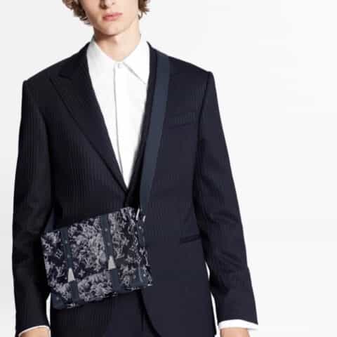 Louis Vuitton LV Trunk Messenger 牛仔布邮差包 M57282