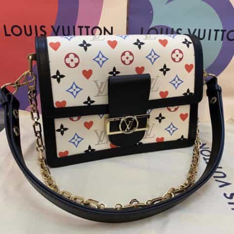 Louis Vuitton LV Game On Dauphine MM扑克牌达芙妮 M57463