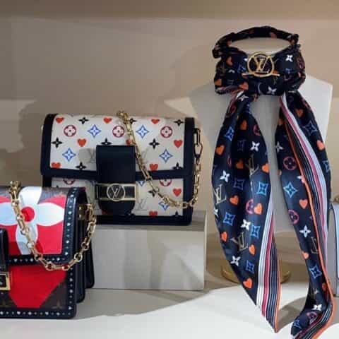 Louis Vuitton LV Game On Dauphine MM扑克牌达芙妮 M57463