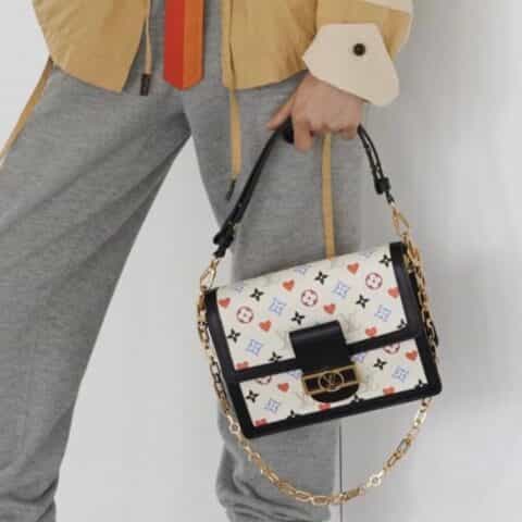 Louis Vuitton LV Game On Dauphine MM扑克牌达芙妮 M57463