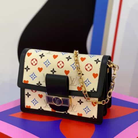 Louis Vuitton LV Game On Dauphine MM扑克牌达芙妮 M57463