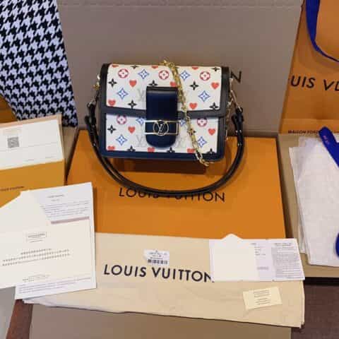 Louis Vuitton LV Game On Dauphine MM扑克牌达芙妮 M57463