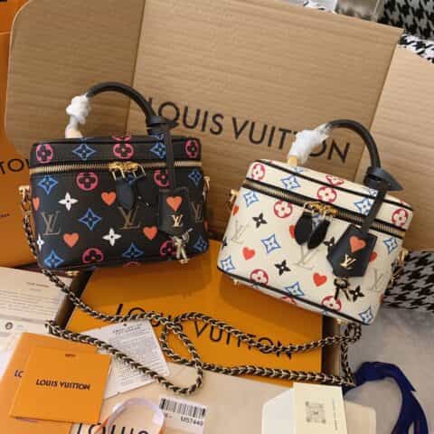 Louis Vuitton LV Game On Vanity PM 三彩化妆包M57482 M57458