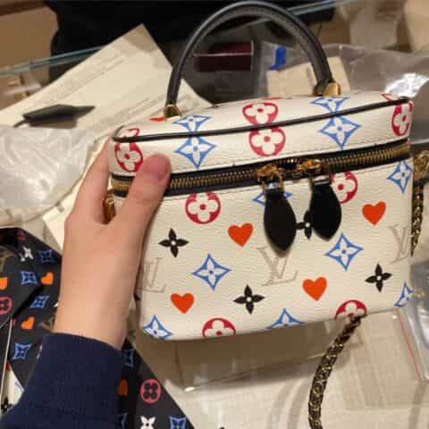 Louis Vuitton LV Game On Vanity PM 三彩化妆包M57482 M57458