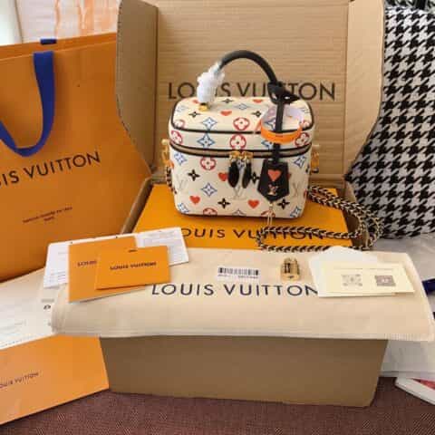 Louis Vuitton LV Game On Vanity PM 三彩化妆包M57482 M57458