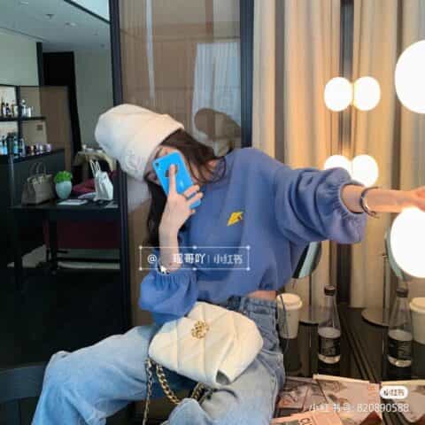 Chanel香奈儿 19 Flap Bag AS1160小号26CM白色
