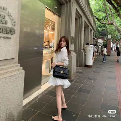 Chanel香奈儿 19 Flap Bag AS1161中号30CM黑色