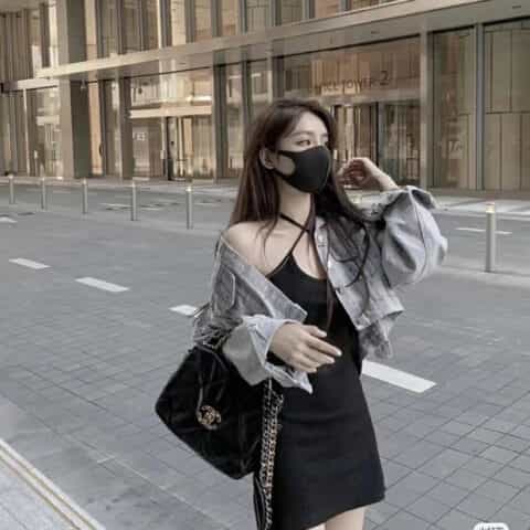 Chanel香奈儿 19 Flap Bag AS1160小号26CM黑色
