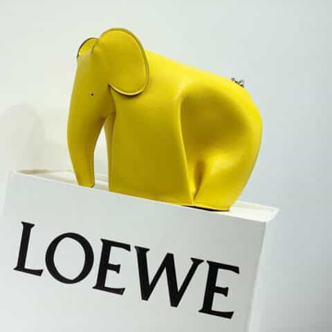 Loewe罗意威 Elephant小象肩挎包 0192黄色