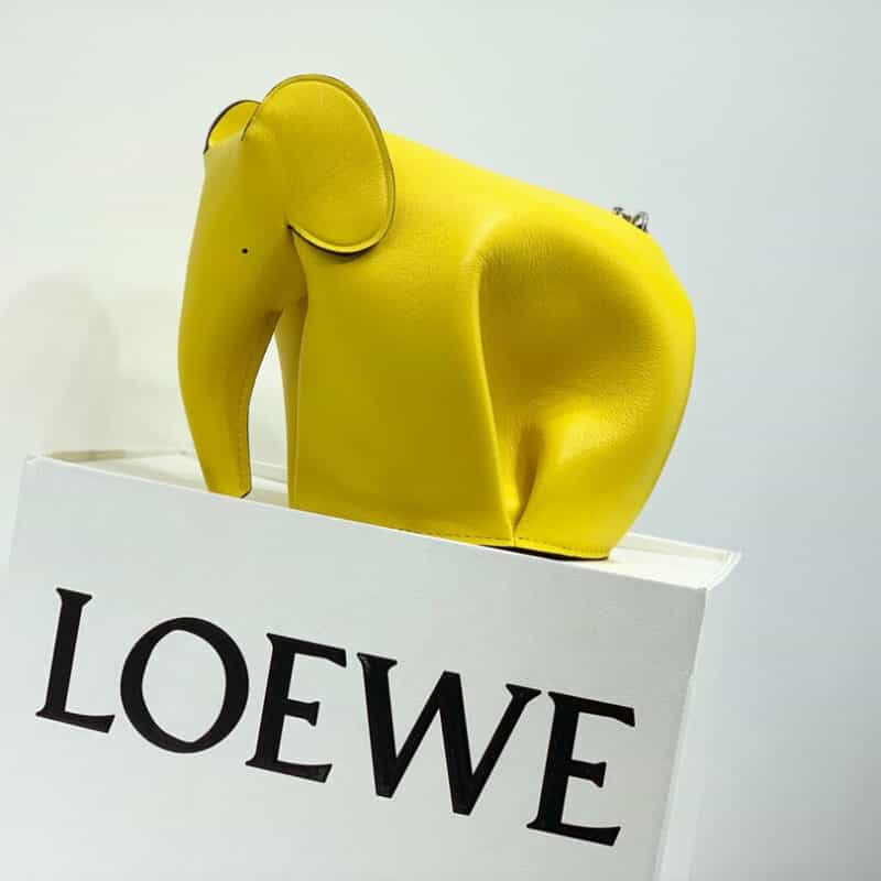 Loewe罗意威 Elephant小象肩挎包 0192黄色