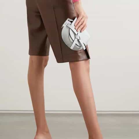 Loewe罗意威 Mini Gate bag 马鞍包 0328水蓝色15CM