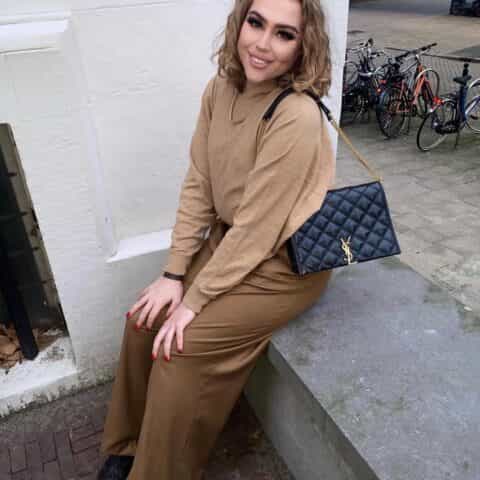 Saint laurent Ysl Becky27菱形绗缝小羊皮链条包 579607