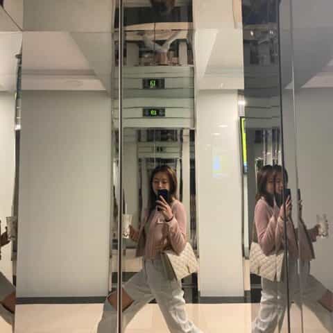 Saint laurent Ysl Becky27菱形绗缝小羊皮链条包 579607