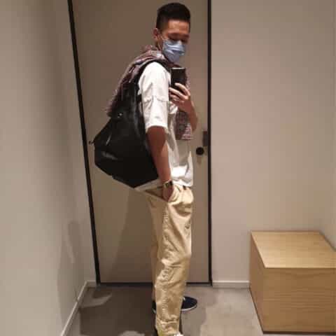 LOEWE罗意威 柔软粒面小牛皮 Anton 背包 0535