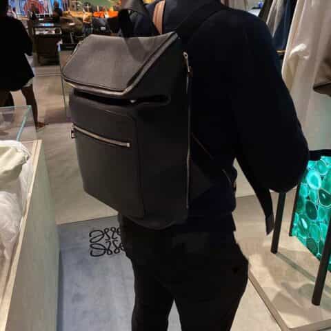 LOEWE罗意威 Goya系列情侣款双肩包 0536