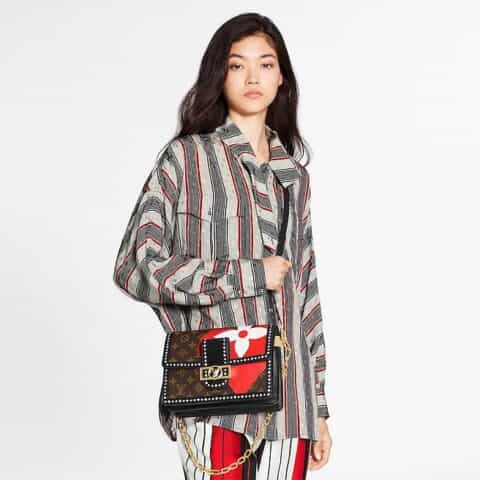 Louis Vuitton LV Game On Dauphine MM 扑克牌达芙妮 M57448