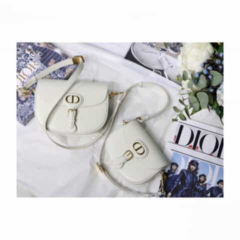 Dior Bobby全皮系列马鞍包 M8010 S8010 白色
