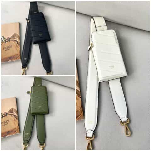 FENDI芬迪牛皮个性化手机套902