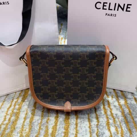 Celine思琳 Medium Folco bag 马鞍包 191502