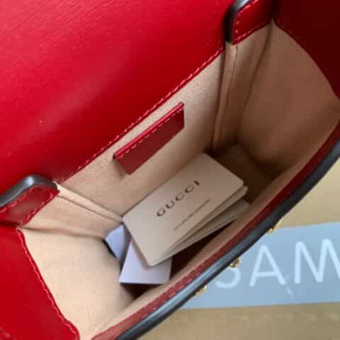Gucci 1995马衔扣手袋 全皮625615