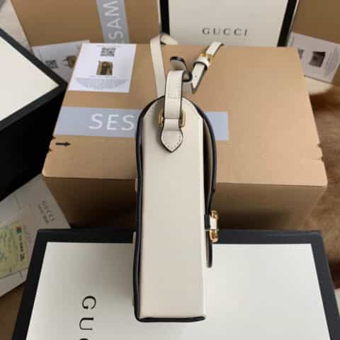 Gucci 1995马衔扣手袋 全皮625615
