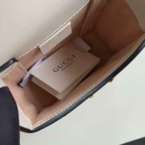 Gucci 1995马衔扣手袋 全皮625615