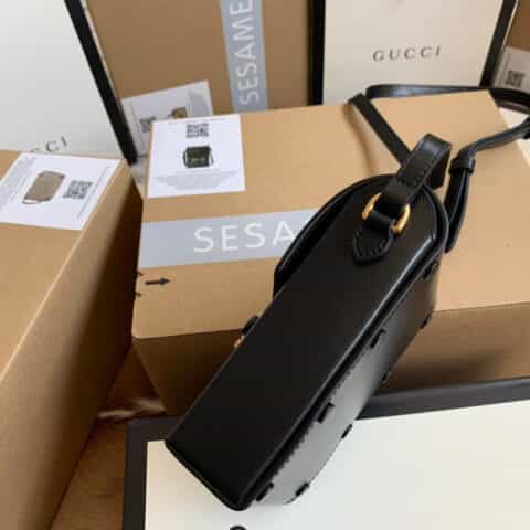 Gucci 1995马衔扣手袋 全皮625615