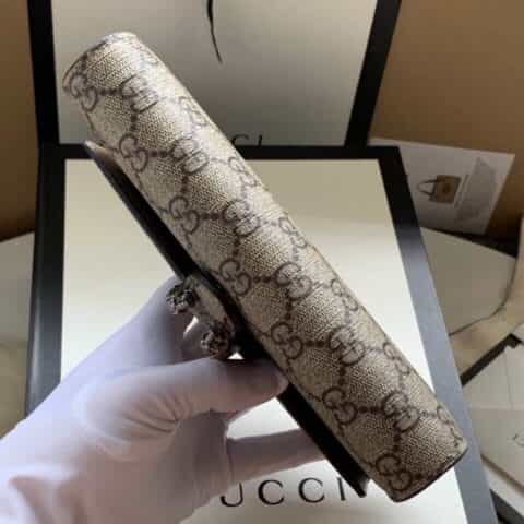 Gucci Dionysus GG Supreme chain wallet 401231 KHNSN 8642